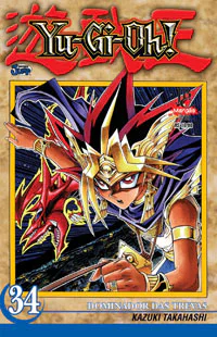 Capa de Yu-Gi-Oh #34, Editora JBC