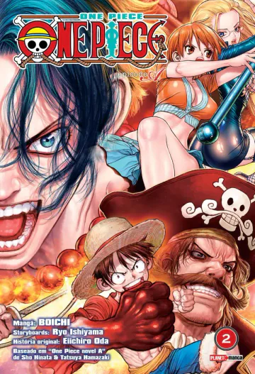 Capa de One Piece Episode A Vol. 02, Panini