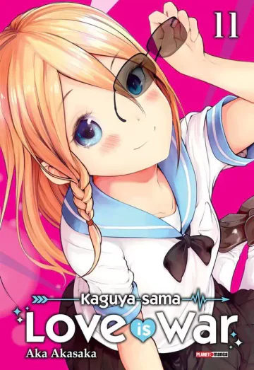 Capa de Kaguya Sama - Love Is War Vol. 11, Panini