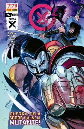 Capa de X-Men Vol. 76, Panini