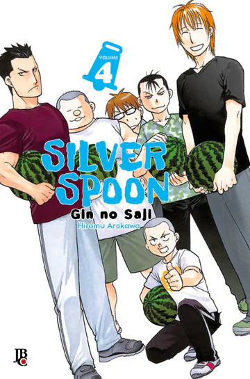 Capa de Silver Spoon #04, Editora JBC