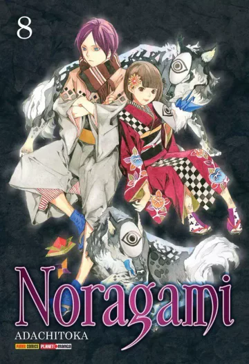 Capa de Noragami Vol. 8, Panini
