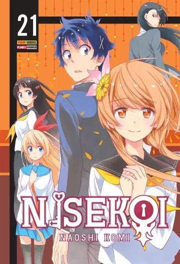 Capa de Nisekoi Vol. 21, Panini