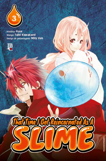Capa de That Time I Got Reincarnated as a Slime #03, Editora JBC