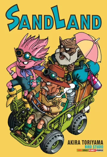 Capa de Sandland Vol. 1, Panini