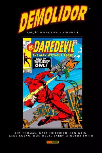 Capa de Demolidor: Edição Definitiva Vol. 4, Panini