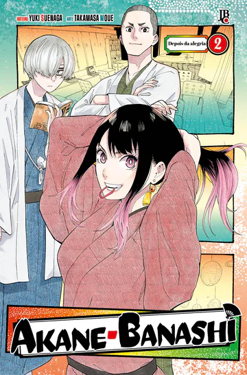 Capa de Akane-Banashi #02, Editora JBC