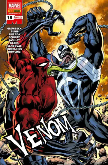 Capa de Venom (2022) Vol. 15, Panini