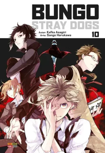 Capa de Bungo Stray Dogs Vol. 10, Panini