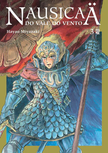 Capa de Nausicaä do Vale do Vento #03, Editora JBC