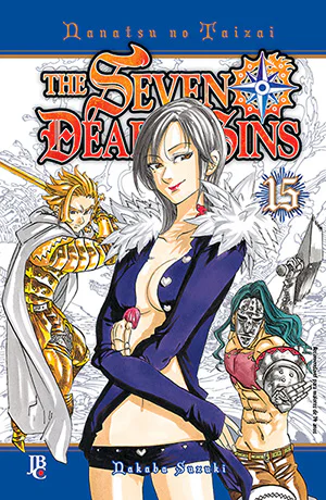 Capa de The Seven Deadly Sins #15, Editora JBC