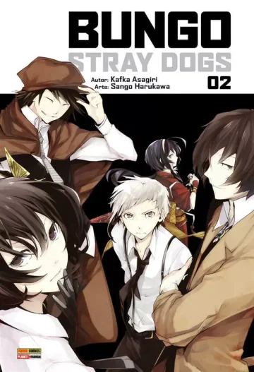 Capa de Bungo Stray Dogs Vol. 2, Panini
