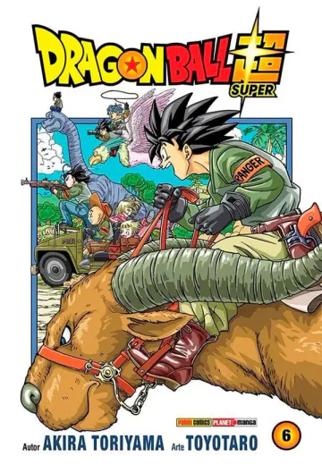 Capa de Dragon Ball Super Vol. 6, Panini