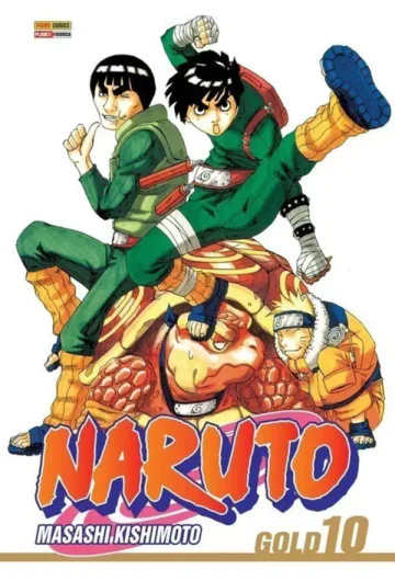 Capa de Naruto Gold Vol. 10, Panini