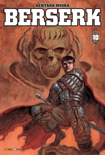 Capa de Berserk - Edição De Luxo Vol. 10, Panini