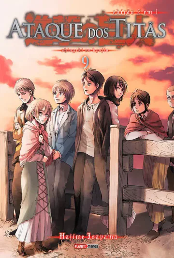 Capa de Ataque Dos Titãs (2 Em 1) Vol. 09, Panini