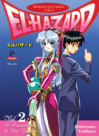 Capa de El-Hazard #02, Editora JBC