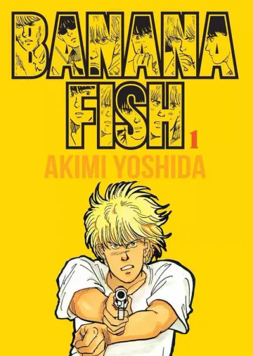 Capa de Banana Fish Vol. 1, Panini