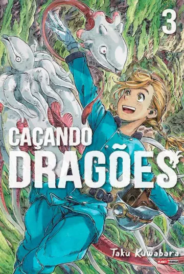Capa de Caçando Dragões Vol. 3, Panini
