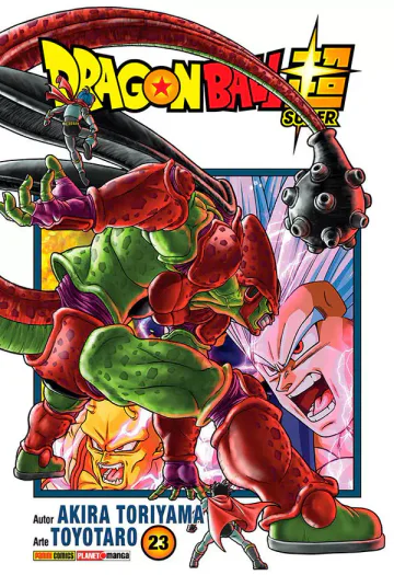 Capa de Dragon Ball Super Vol. 23, Panini