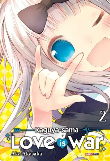 Capa de Kaguya Sama - Love Is War Vol. 2, Panini