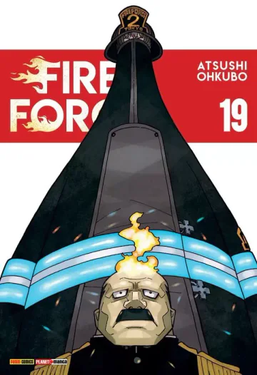 Capa de Fire Force Vol. 19, Panini