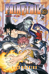 Capa de Fairy Tail #23, Editora JBC