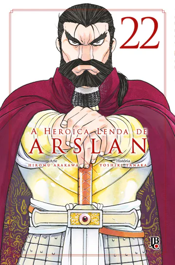 Capa de A Heroica Lenda de Arslan #22, Editora JBC