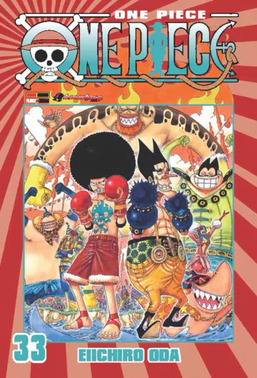 Capa de One Piece Vol. 33, Panini