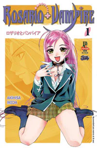 Capa de Rosario+Vampire #01, Editora JBC