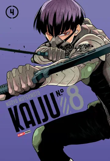 Capa de Kaiju N.° 8 Vol. 4, Panini
