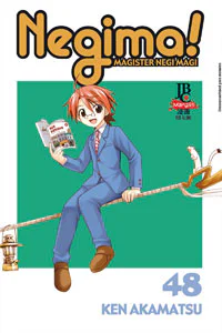 Capa de Negima #48, Editora JBC