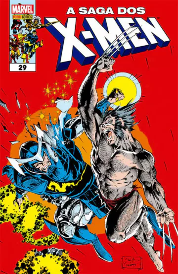 Capa de A Saga Dos X-Men Vol. 29, Panini