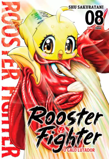 Capa de Rooster Fighter - O Galo Lutador Vol. 8, Panini