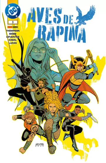Capa de Aves De Rapina Vol. 3, Panini