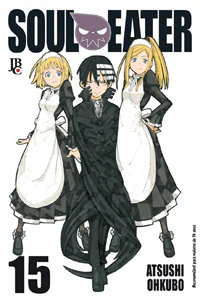 Capa de Soul Eater #15, Editora JBC