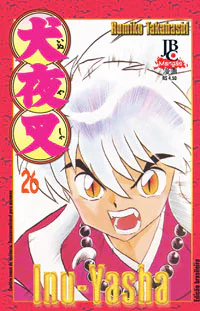 Capa de Inu-Yasha #26, Editora JBC