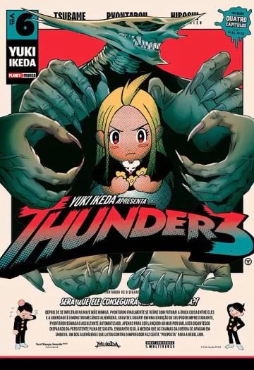 Capa de Thunder 3 Vol. 6, Panini
